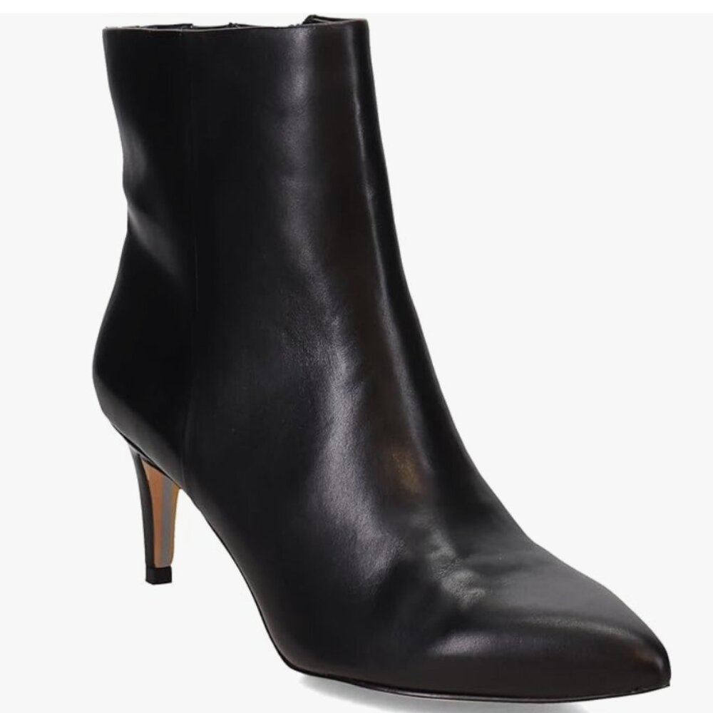 NWT Sam Edelman Black Leather Ulissa Booties, US Size 10